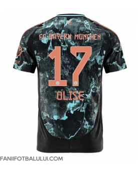 Bayern Munich Michael Olise #17 Tricou Fotbal Replică 2024-25 Barbati Deplasare